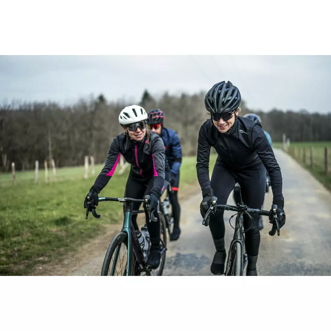 ROGELLI geacă de ciclism de iarnă pentru femei GLORY black ROG351079