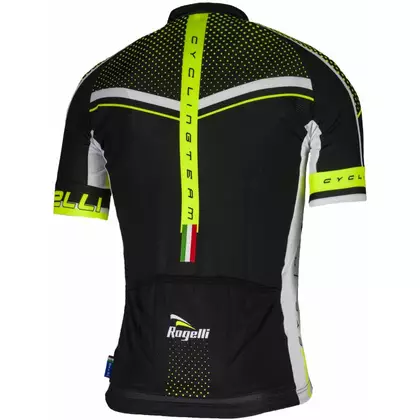ROGELLI tricou de ciclism masculin GARA MOSTRO black fluo 001.241