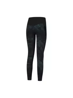 ROGELLI pantaloni de alergare pentru femei SNAKE black/green ROG351107