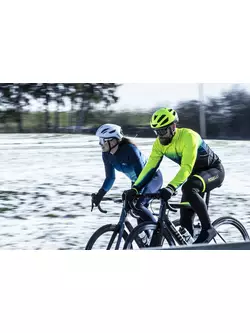ROGELLI sacou de iarnă pentru ciclism HORIZON blue/yellow ROG351044.S