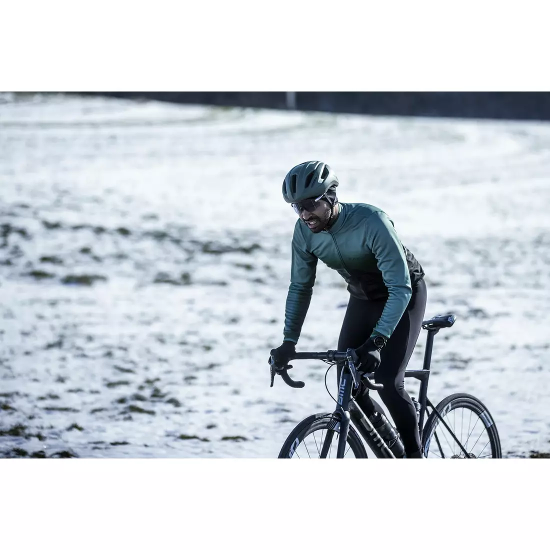 ROGELLI sacou de iarnă pentru ciclism HORIZON green ROG351045