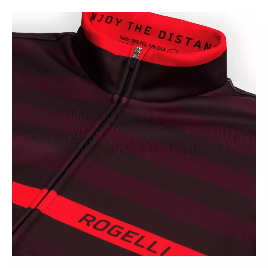 ROGELLI sacou de iarnă pentru ciclism STRIPE claret ROG351042