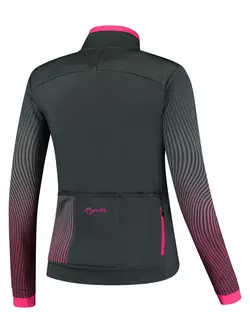 Rogelli Geacă de ciclism de iarnă pentru femei VIVID, gri-roz, ROG351080