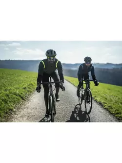 Rogelli Geacă de ciclism ușoară pentru bărbați, softshell INFINITE, verde, ROG351048