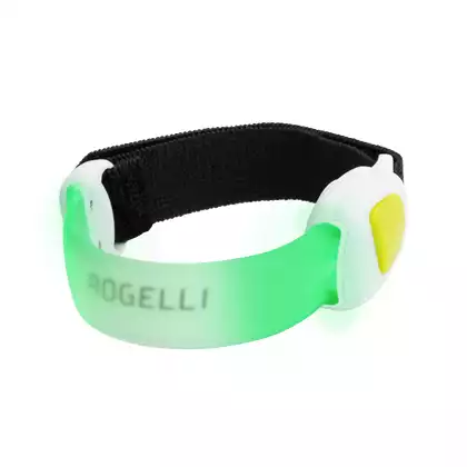 Rogelli opaska LED zielona ROG351118.ONE SIZE