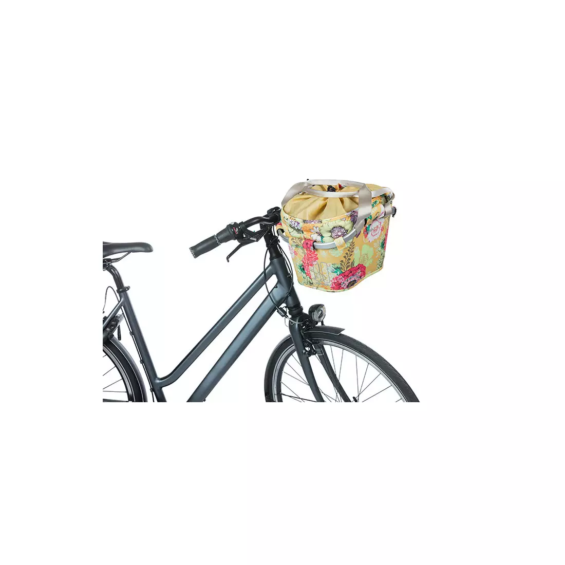 BASIL Coș de bicicletă pentru ghidon BLOOM FIELD CARRY ALL BASKET, 15L, honey yellow 11290