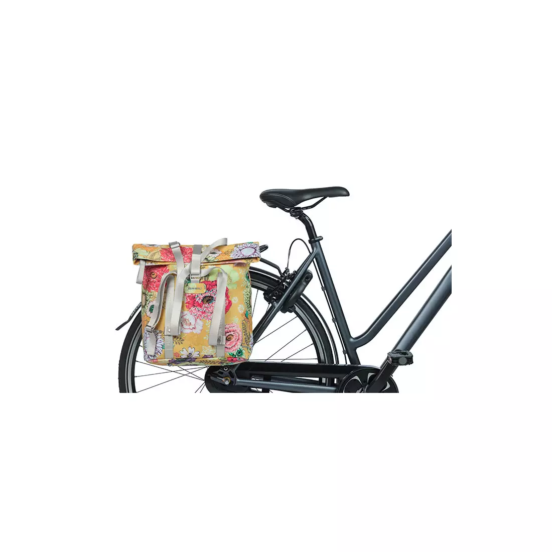 BASIL Geanta de bicicleta BLOOM FIELD SHOPPER, 15-20L, honey yellow 18150