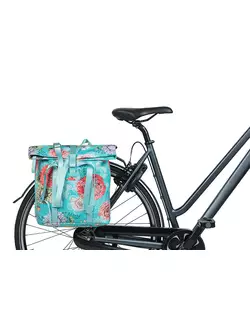 BASIL Geanta de bicicleta BLOOM FIELD SHOPPER, 15-20L, sky blue 18151