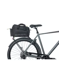 BASIL Sacoara de bicicleta, pe portbagaj TRUNKBAG XL Pro, 9-36L, black lime 18295