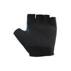 CHIBA mănuși de ciclism pentru copii COOL KIDS negru și verde fantome 3050518CZ-3