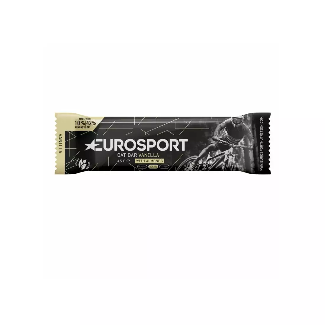 EUROSPORT bara de ovaz cu vanilie 45g E-0084