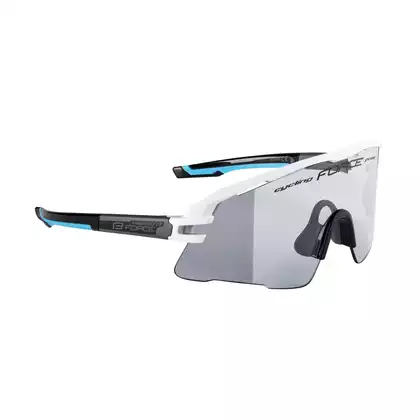 FORCE AMBIENT ochelari sport fotocromatici, alb-gri-negru