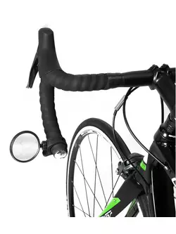 FORCE Oglindă pentru bicicletă, rotativă, negru 462975