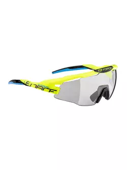 FORCE ochelari de ciclism/sport EVEREST fotocromatică, fluo, 910902
