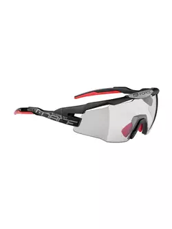 FORCE ochelari de ciclism/sport EVEREST fotocromatică, mat negru, 9109203