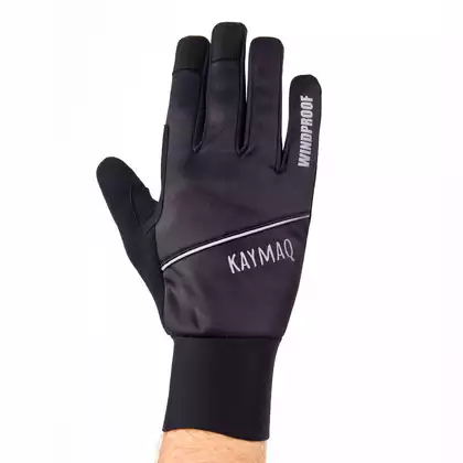 KAYMAQ GLW-001 mănuși de iarnă pentru ciclism, negre
