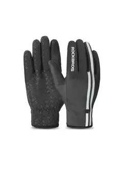 Rockbros mănuși de iarnă pentru ciclism, negre 16410777005-S077-7