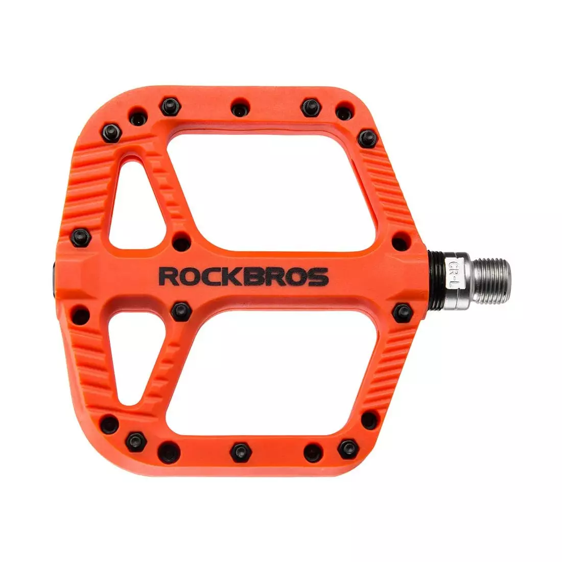 Rockbros pedale de platformă nailon portocaliu 2018-12AOR