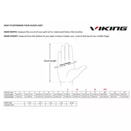 VIKING mănuși de iarnă VENADO MULTIFUNCTION red/black 140/22/6341/34