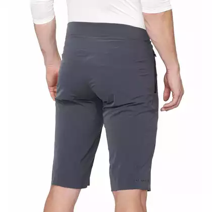100% CELIUM Pantaloni scurți de ciclism pentru bărbați, gri