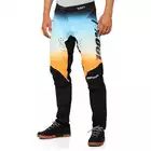100% R-CORE X Pantaloni de ciclism pentru bărbați Limited Edition, negru și portocaliu