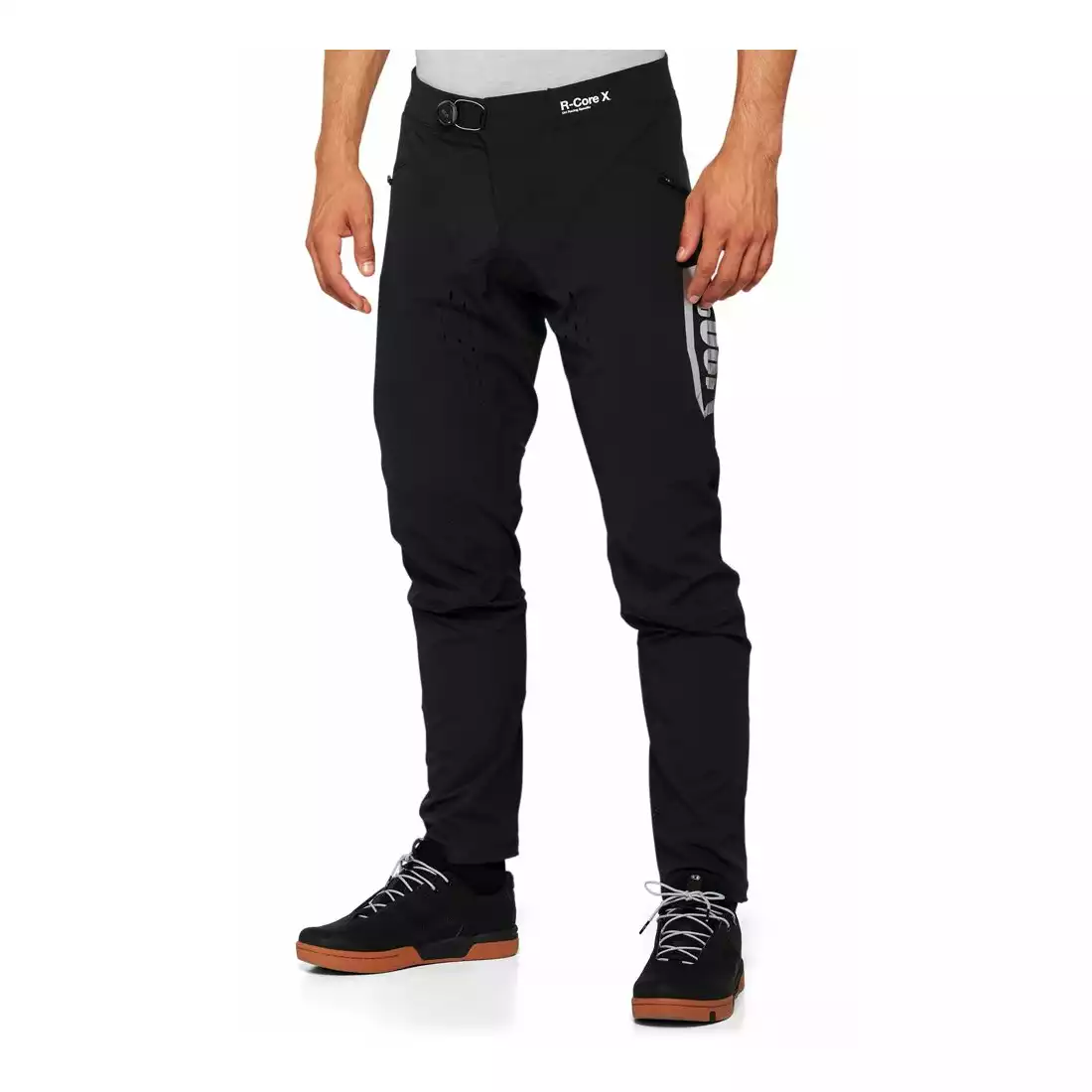 100% R-CORE X Pantaloni de ciclism pentru bărbați, negri