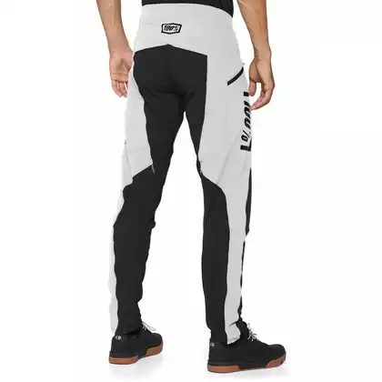 100% R-CORE X Pantaloni de ciclism pentru bărbați, šedo-čierna