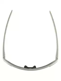 ALPINA BONFIRE Q-LITE Ochelari sport polarizați, cool grey matt / silver mirror