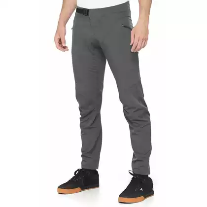 100% AIRMATIC Pantaloni de ciclism pentru bărbați, gri