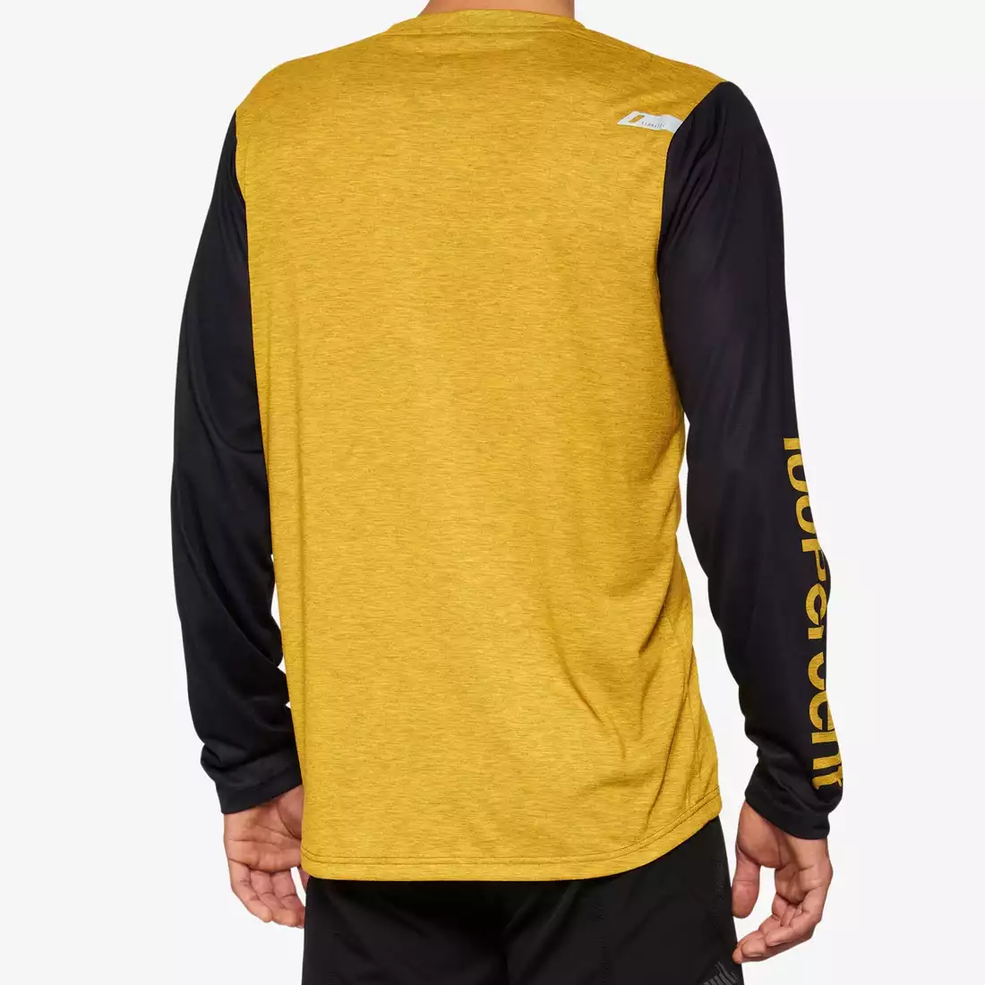 100% AIRMATIC tricou de ciclism cu mânecă lungă pentru bărbați, dijon 