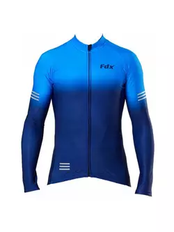 FDX 2100 Hanorac de ciclism pentru bărbați, albastru marin