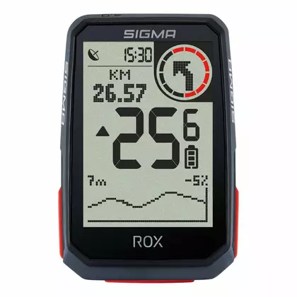 SIGMA Contor pentru biciclete ROX 4.0 HR SET black SIG-01062