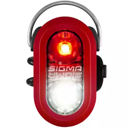Sigma lampă de bicicletă MICRO DUO roșu 17253