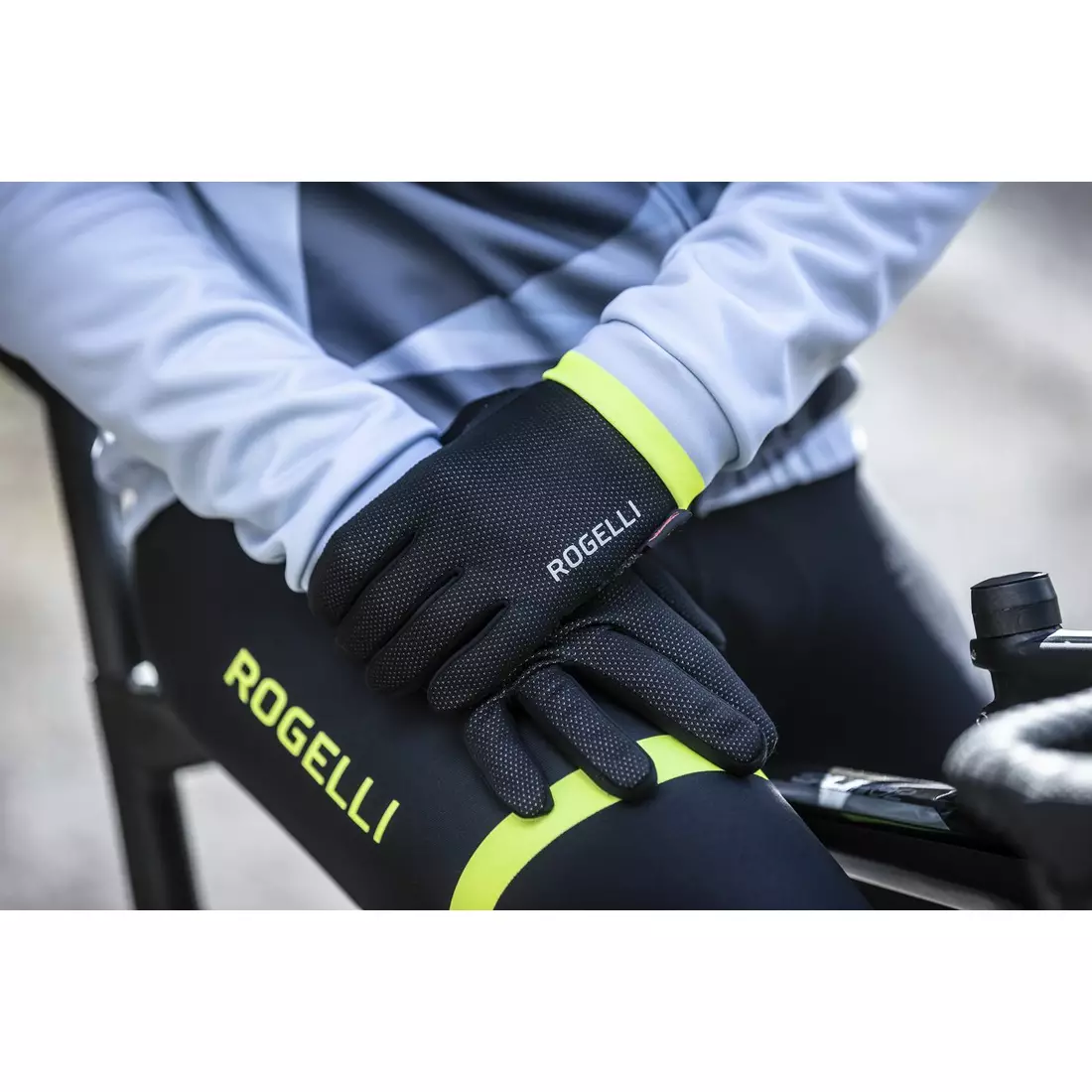 ROGELLI mănuși de ciclism de iarnă LAVAL black 006.109.128.140