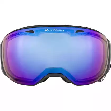 ALPINA L40 BIG HORN QV ochelari de schi/snowboard, black matt