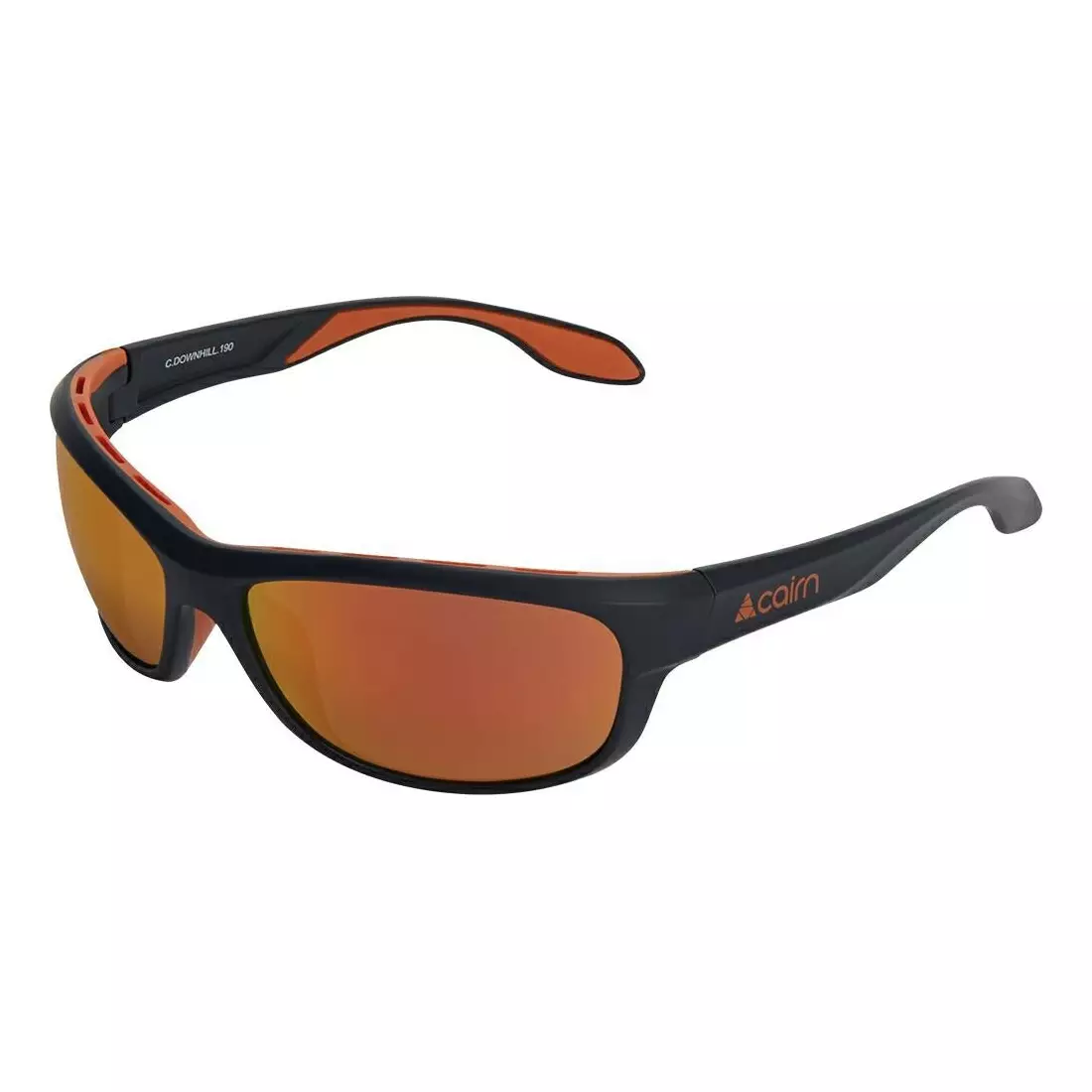 CAIRN ochelari de sport DOWNHILL 190, black-orange CDOWNHILL190
