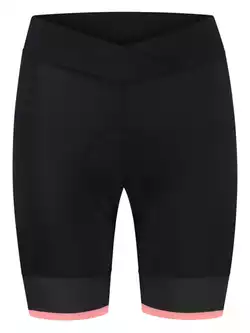 ROGELLI SELECT II Pantaloni scurti de ciclism dama, negru si coral