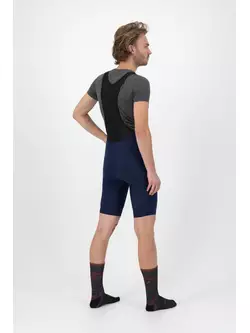 ROGELLI ULTRACING 2.0 Pantaloni scurți de ciclism pentru bărbați cu bretele, albastru marin