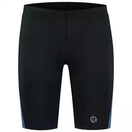 Rogelli CORE pantaloni scurți de alergare pentru bărbați, negru și albastru