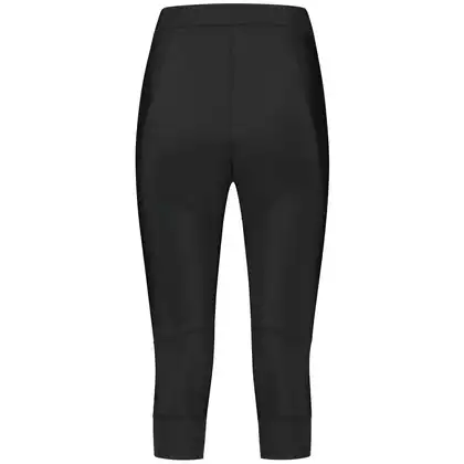 Rogelli ESSENTIAL II Pantaloni scurți de ciclism 3/4 pentru femei, negru
