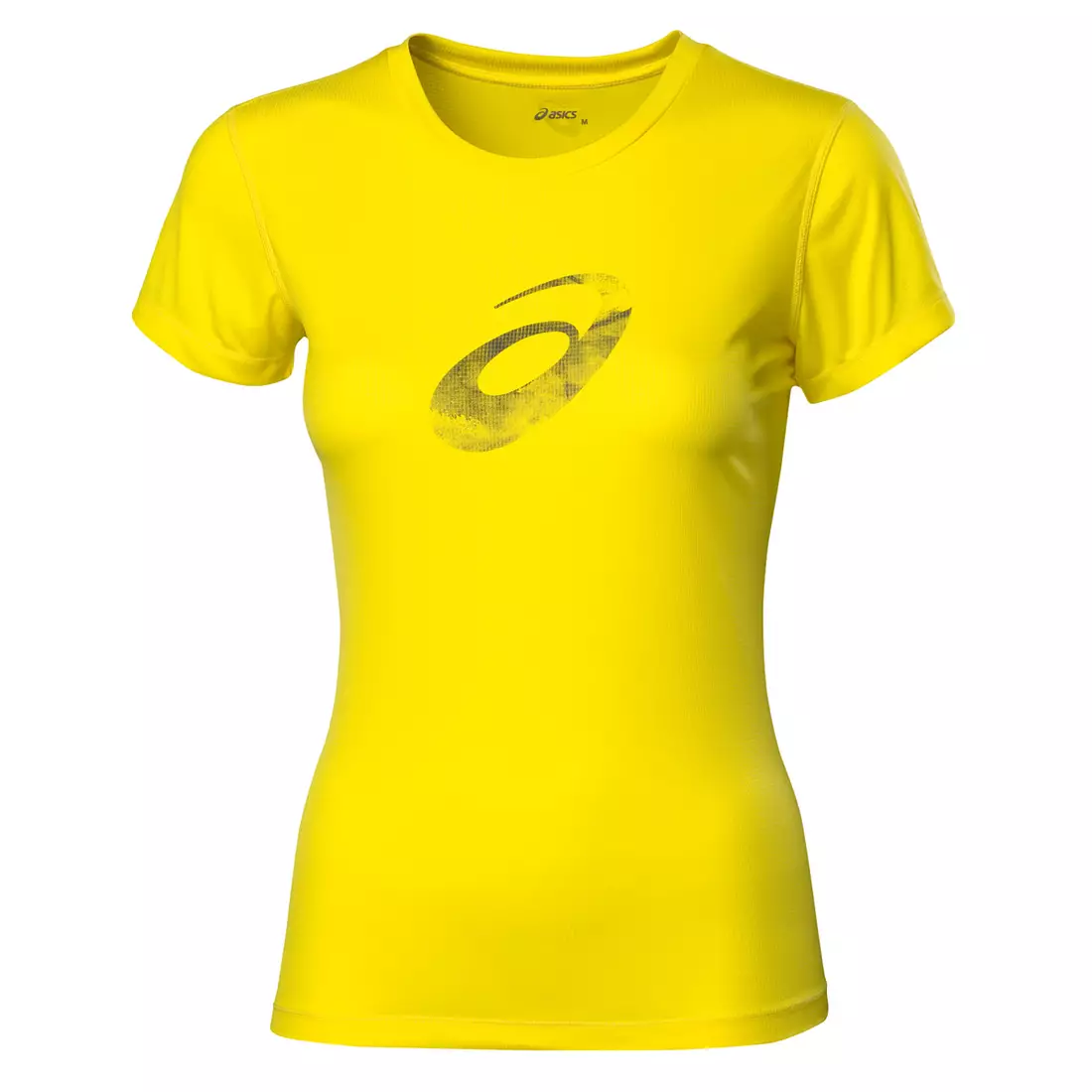 ASICS 110423-0343 GRAPHIC SS TOP - tricou pentru alergare damă, culoare: Galben