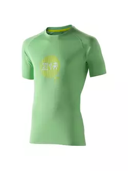 ASICS 110519-0489 SOUKAI GRAPHIC TOP - tricou alergare pentru bărbați, culoare: Verde
