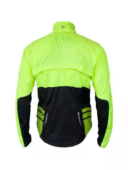 PEARL IZUMI - ELITE Barrier Convertible Jacket 11131314-429 - geacă-vestă de ciclism, culoare: Fluoro-negru