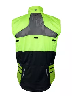 PEARL IZUMI - ELITE Barrier Convertible Jacket 11131314-429 - geacă-vestă de ciclism, culoare: Fluoro-negru