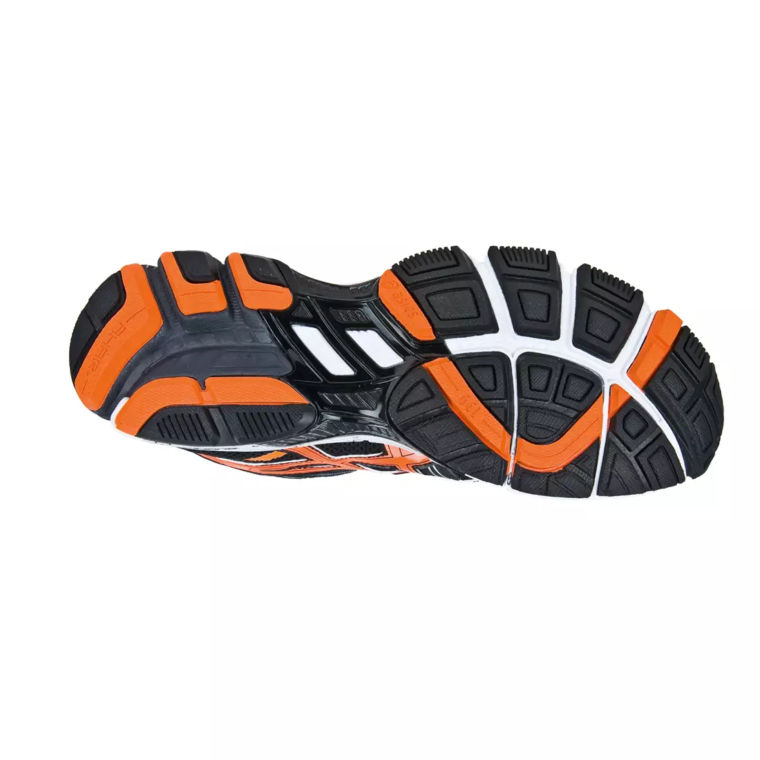 Pantofi de alergare ASICS GT-1000 G-TX - 9030, culoare: Negru și portocaliu