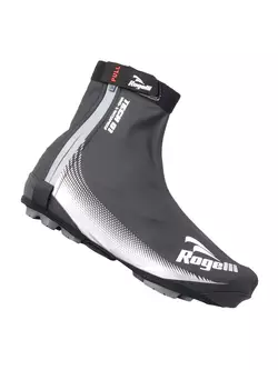 ROGELLI FIANDREX - Huse pentru pantofi de ciclism, culoare: negru și argintiu