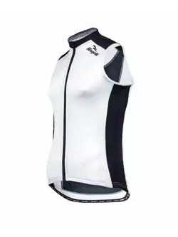 ROGELLI POLINO - tricou de ciclism fără mâneci pentru bărbați, culoare: alb și negru