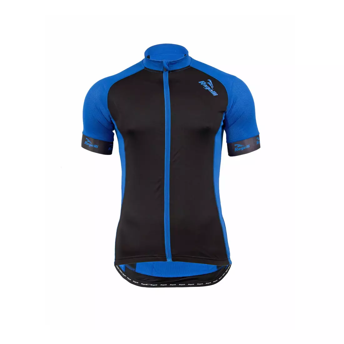 ROGELLI PRALI - tricou de ciclism barbatesc, culoare: negru si albastru