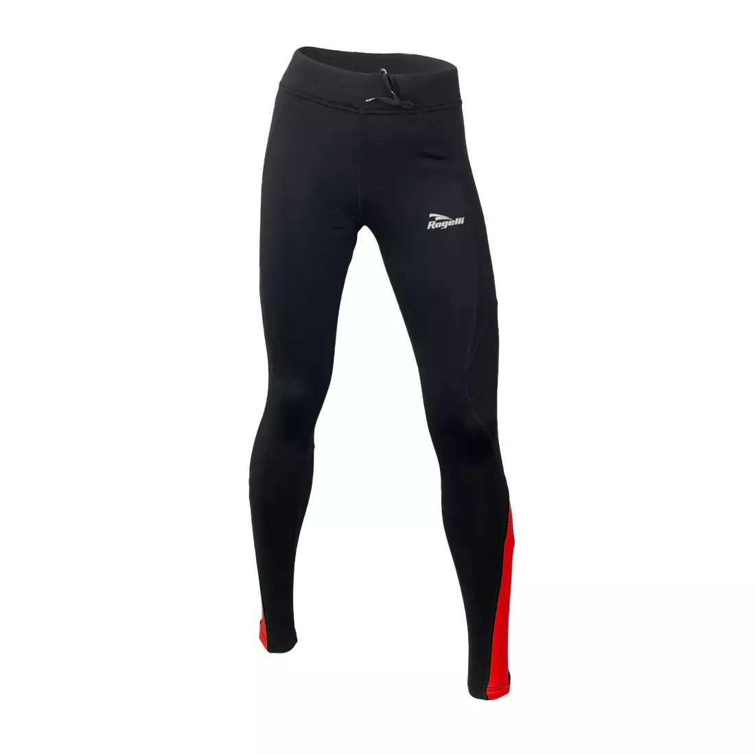 ROGELLI RUN - EMNA - pantaloni de jogging pentru femei, culoare: negru și roșu