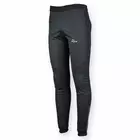 ROGELLI RUN - RIBERA - pantaloni izolați pentru alergare pentru bărbați, SOFTSHELL, culoare: Negru